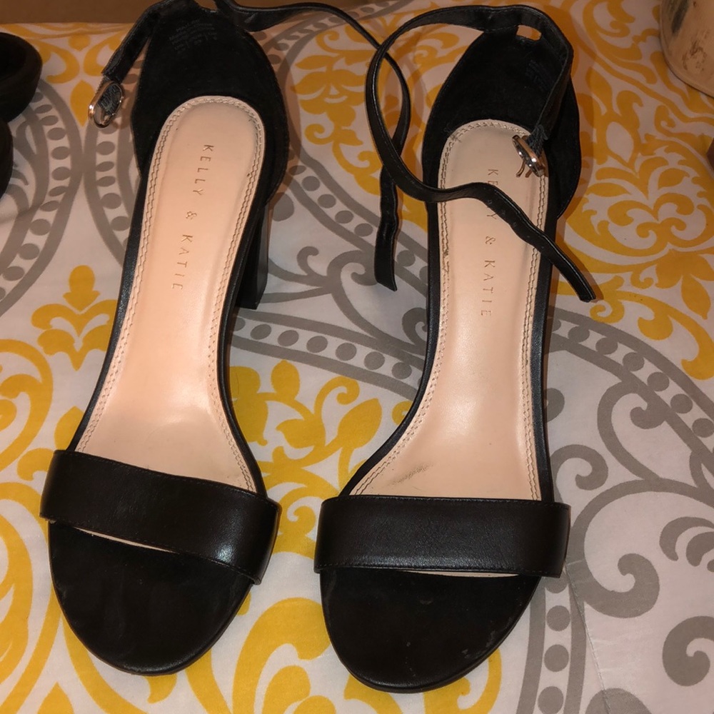 Black heels